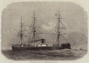 Notre flotte cuirassée, le navire à tourelle Monarch